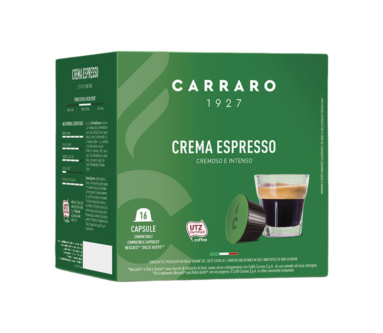 Carraro Dolce Gusto Crema Espresso  16 парчиња