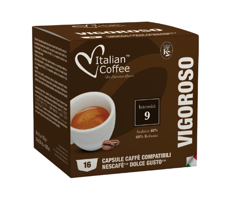 Italian Coffee™️Dolce Gusto  Vigoroso espresso x16 капсули