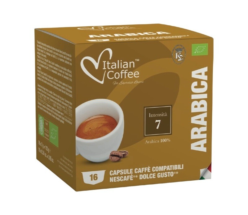 Italian Coffee™️ Dolce Gusto 100% Arabica x16 капсули