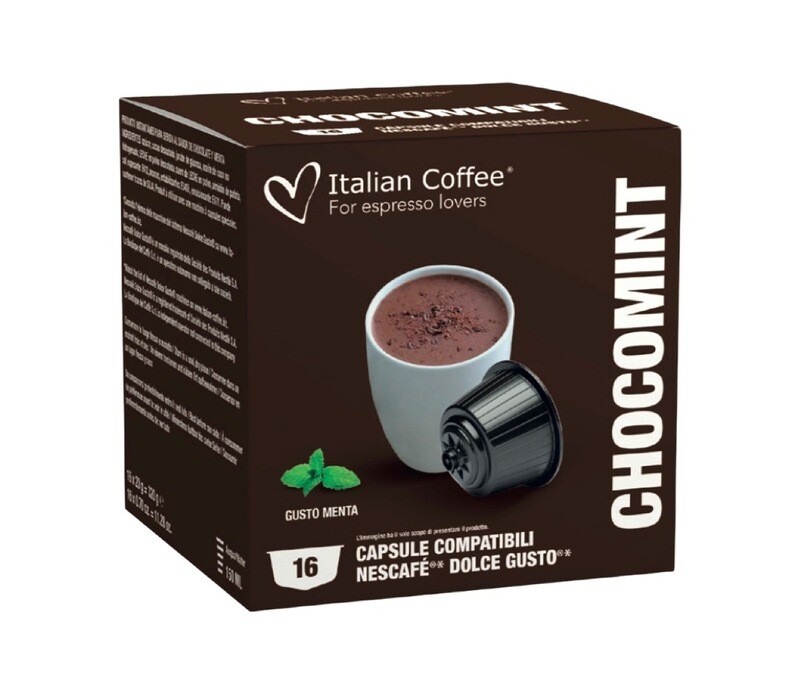 Italian Coffee Dolce Gusto ChokoMint Топло ЧОКОЛАДО (After Eight вкус) x16капсули