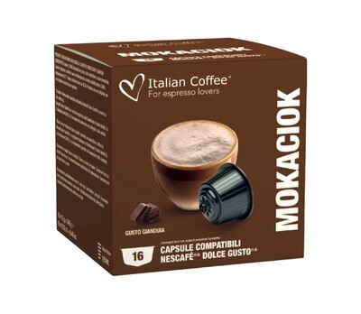Italian Coffee™️Dolce Gusto  Mokaciok Cappuccino/latte (Nutella вкус) х16 капсули