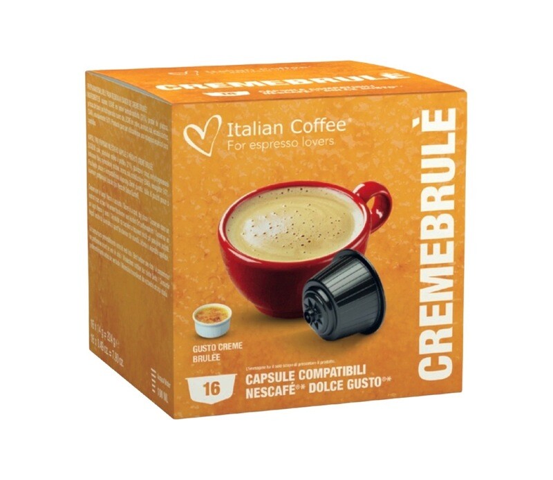 Italian Coffee™️Dolce Gusto Creme-Brulè Latte x16 капсули