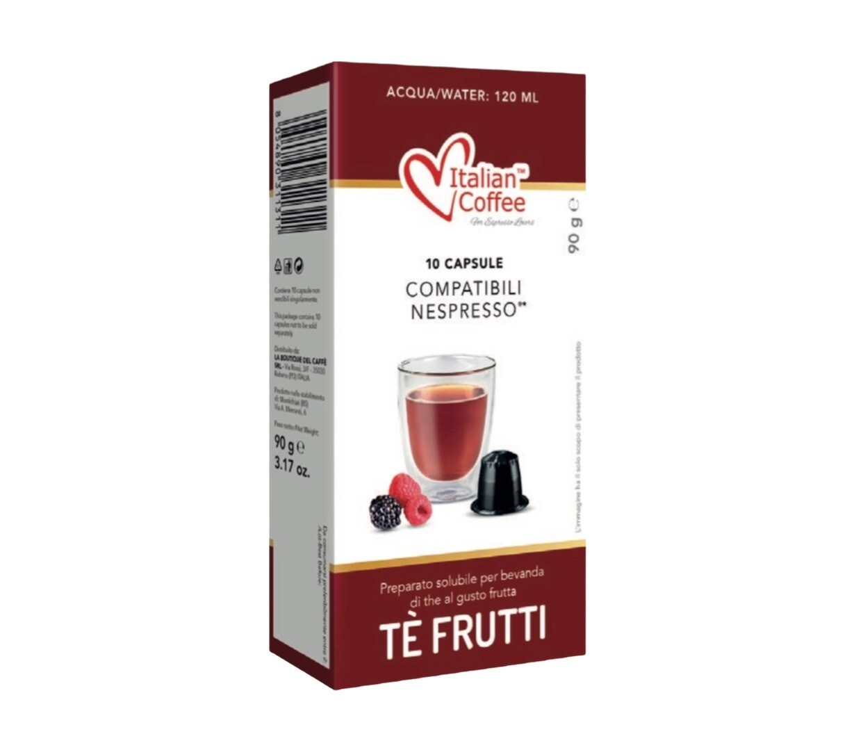 Italian Coffee™️comp. Nespresso Te Frutti Шумски Чај