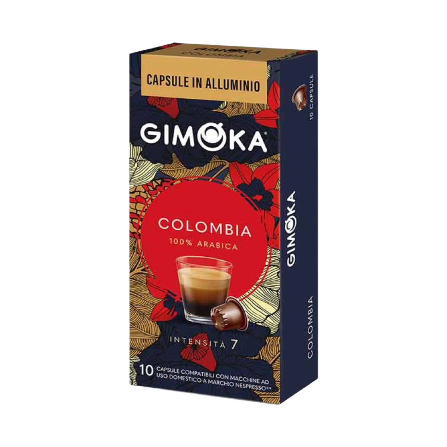 Gimoka Nespresso Alu Prime collection COLOMBIA x10