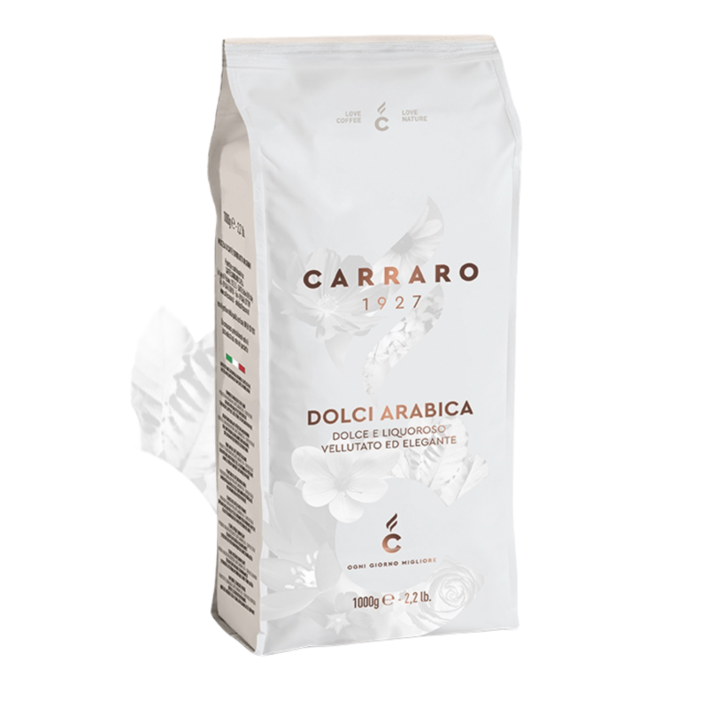 Carraro Dolci Arabica 100%  1 кг зрно