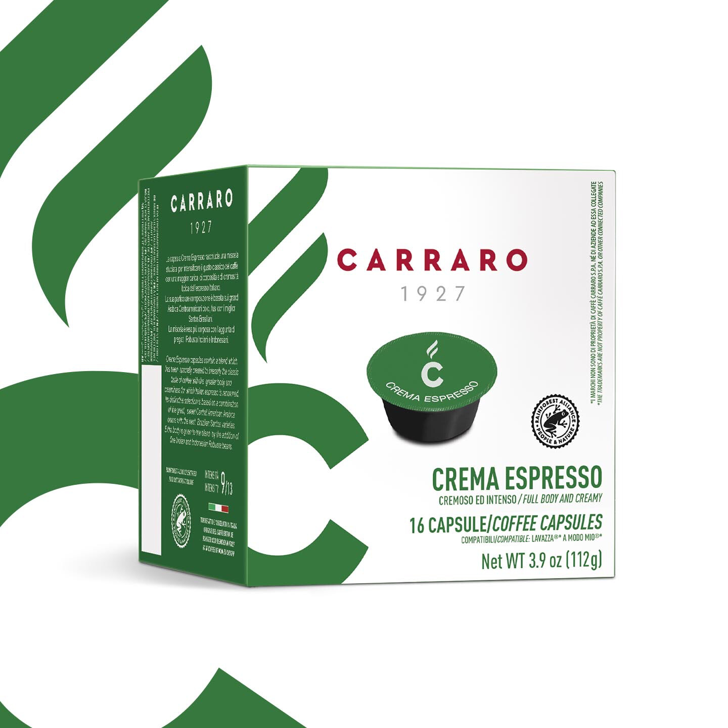 Crema Espresso Lavazza Modo Mio* 75% Arabica 16 капсули