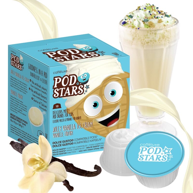 Podstar by Mars for Dolce Gusto Jolly Vanilla Ice-Cream MilkShake  x10 капсули