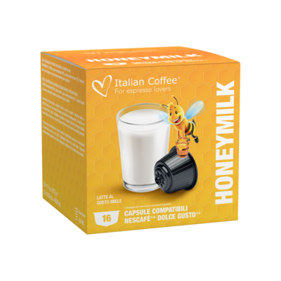 Italian Coffee™️Dolce Gusto Honey Milk Latte x16 капсули