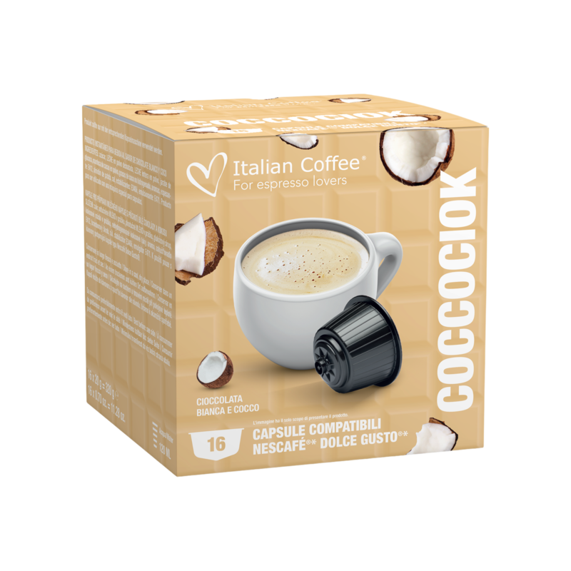 Italian Coffee™️ Coccociok RAFFAELLO inspired Топло бело чоколадо х16