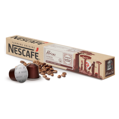 Original Nespresso by Nescafe Africas x10 капсули