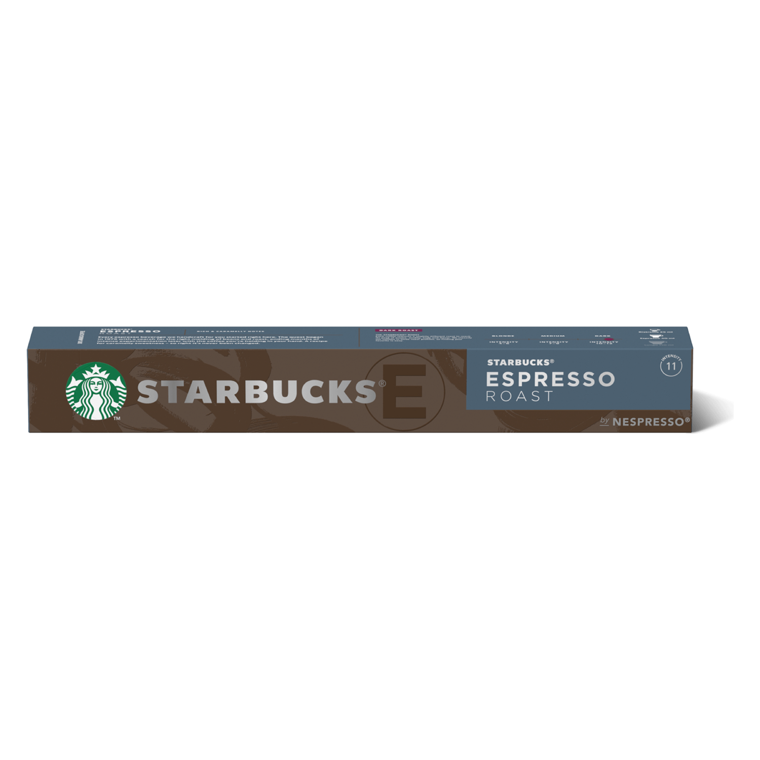 Starbucks by Nespresso espresso roast x10 капсули