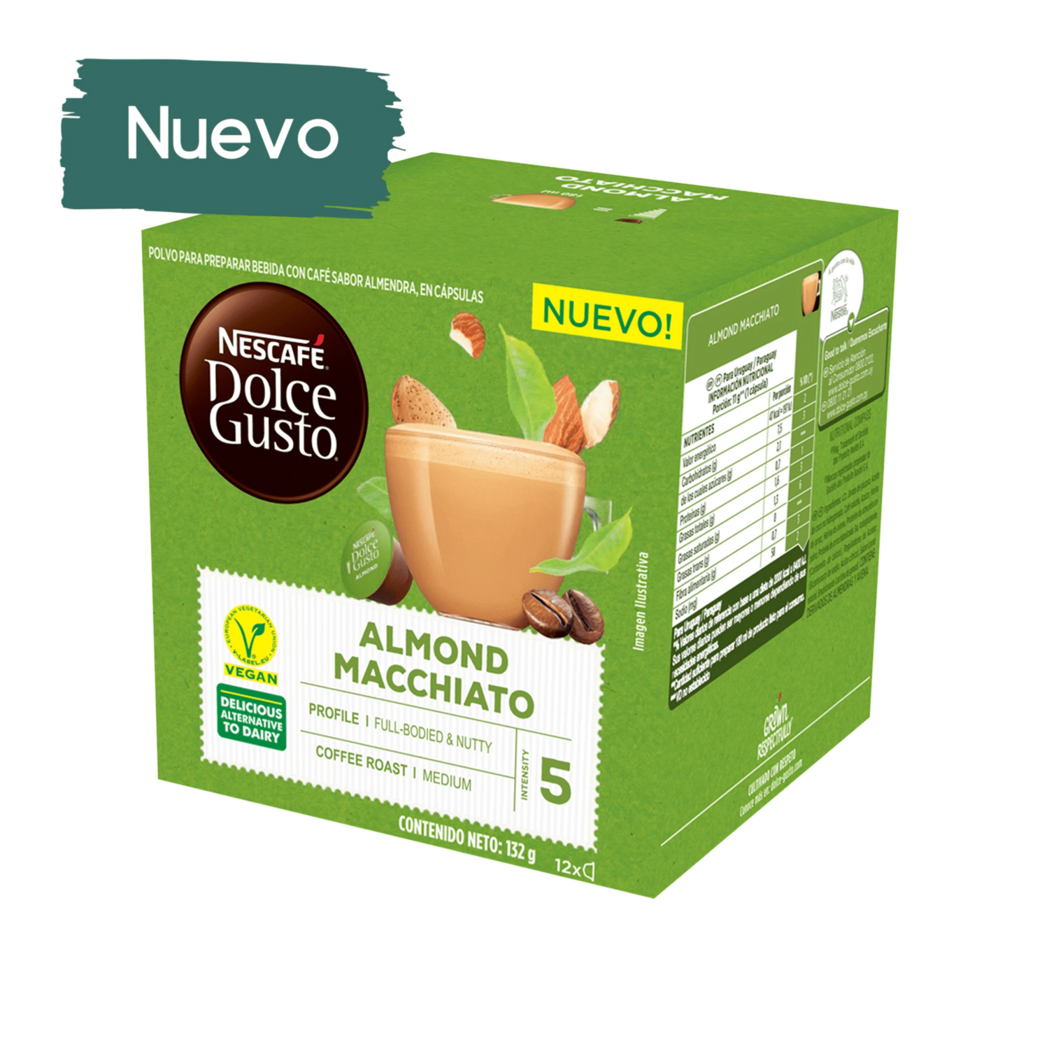 Nescafe Dolce Gusto Almond Milk Macchiatto x12 капсули