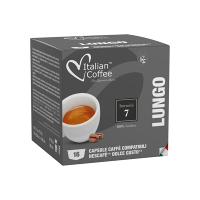 Italian Coffee Dolce Gusto Lungo 16 капсули