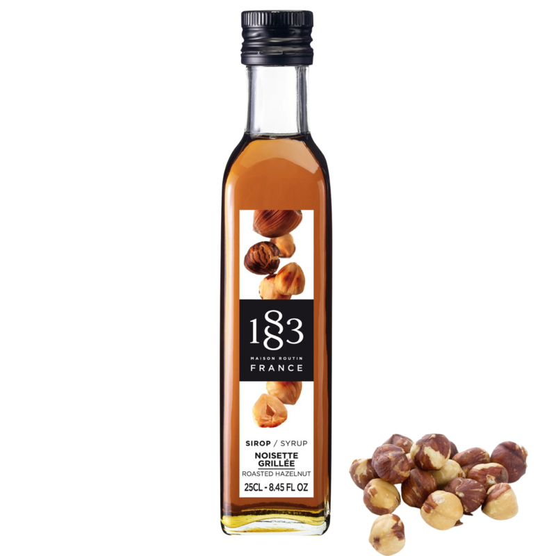 1883 Roasted Hazelnut Syrup 250ml