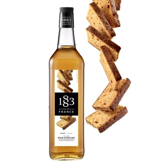 1883 Gingerbread Christmas Cookies Syrup 1 литар