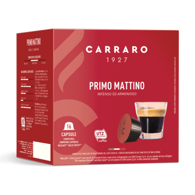 Carraro Dolce Gusto Primo Mattino espresso x16 парчиња