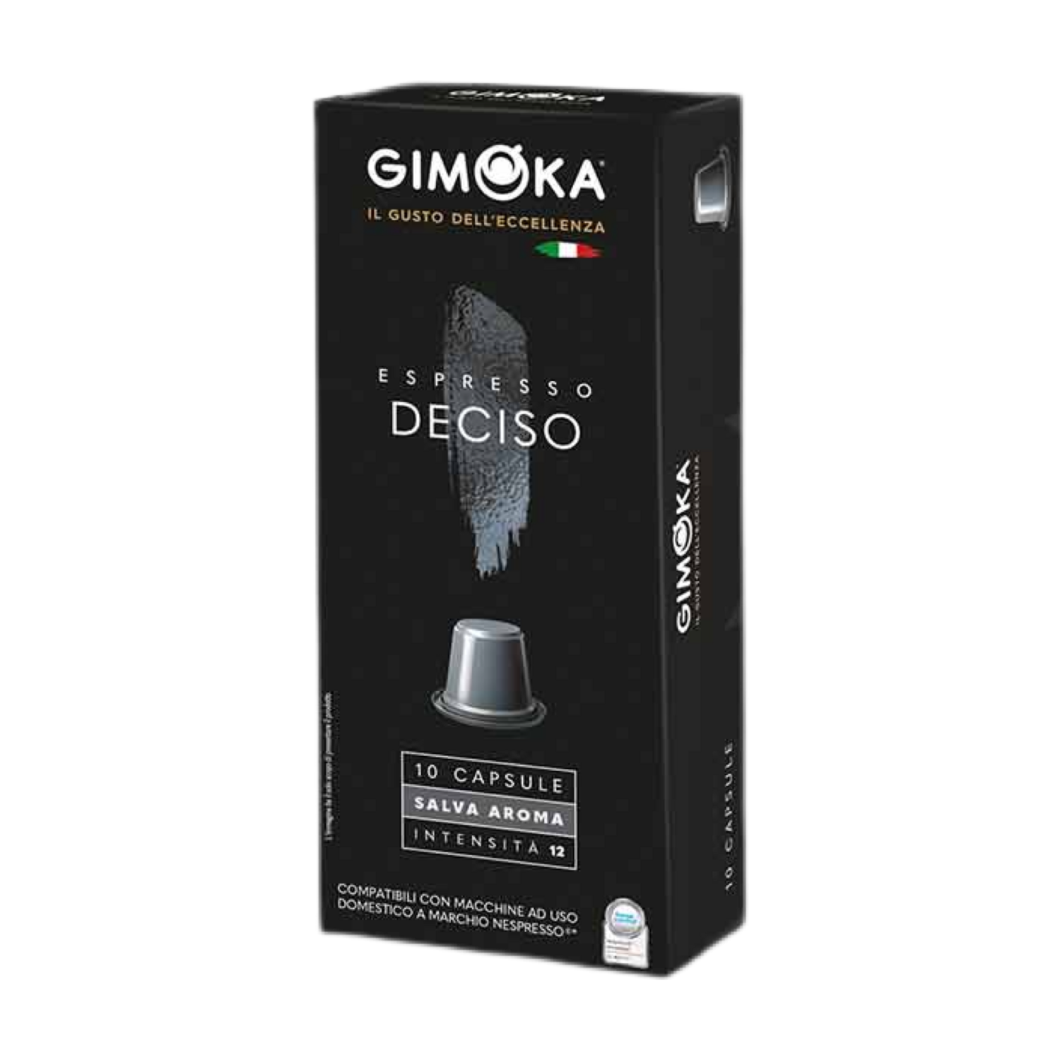 Gimoka Nespresso Deciso espresso x10 капсули