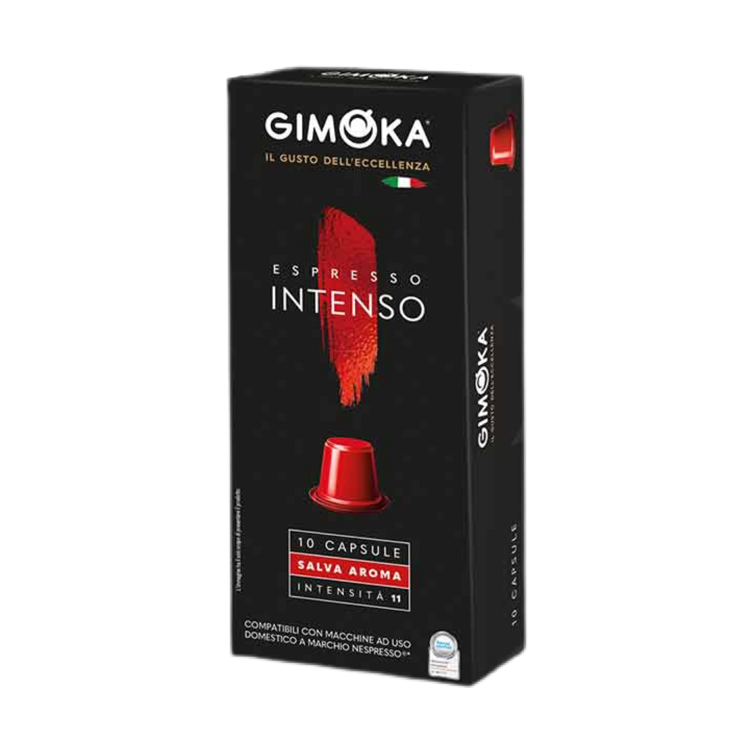 Gimoka Nespresso Intenso espresso x10 капсули