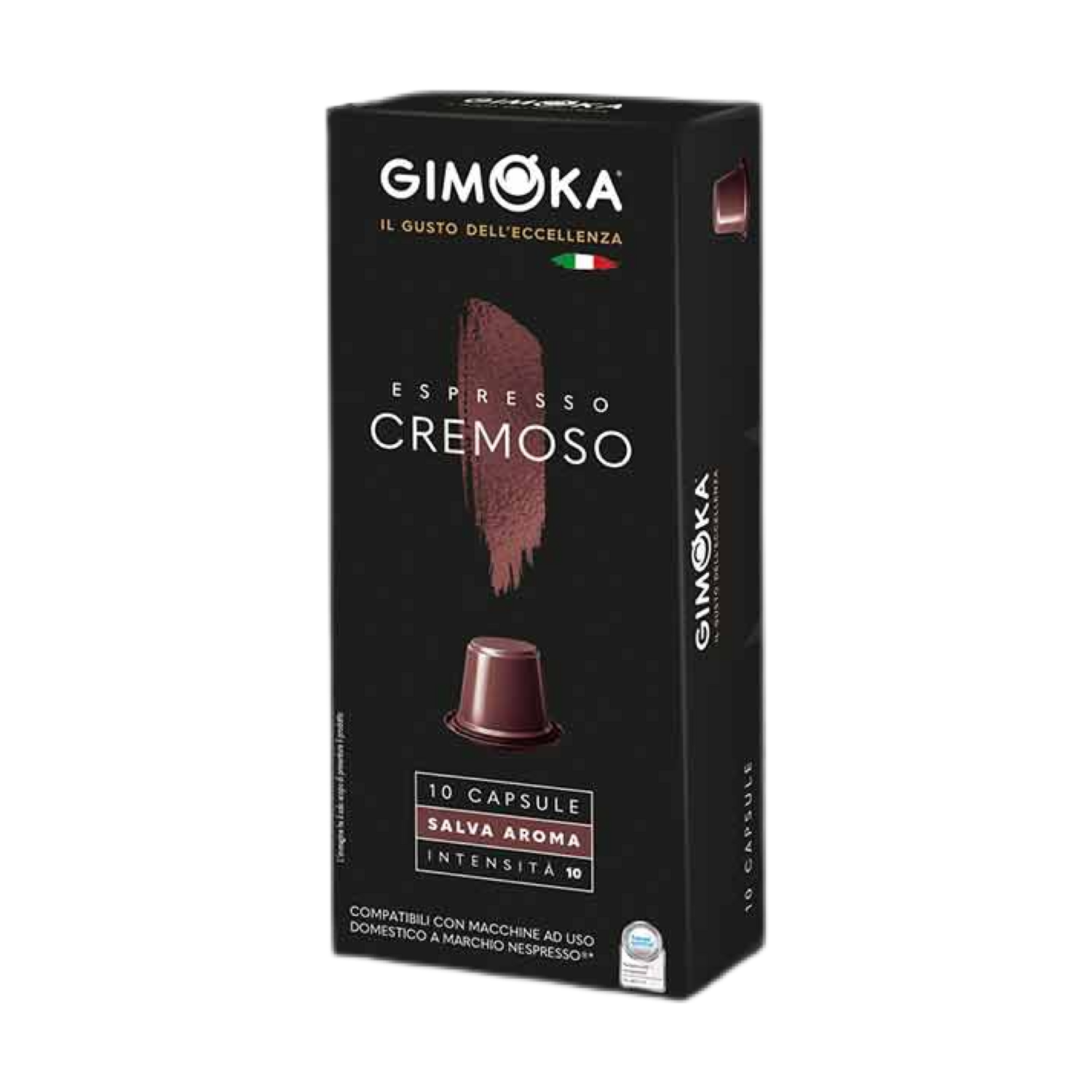 Gimoka Nespresso Cremoso espresso x10 капсули