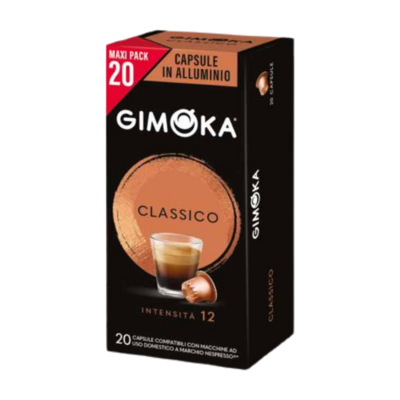 Gimoka Nespresso Alu Prime collection Classico x20 капсули