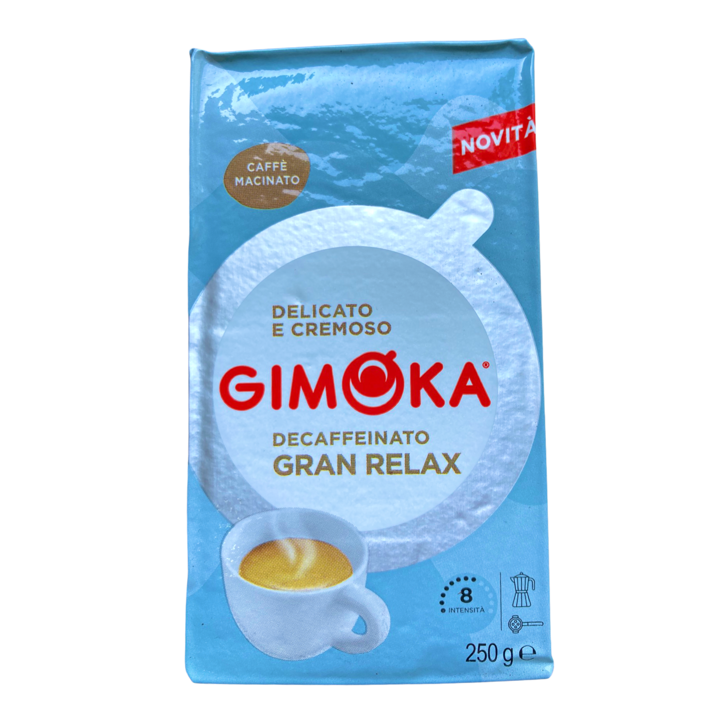 Gimoka Gran Relax Decafeinatto Декофеинско Мелено еспресо 250 грама