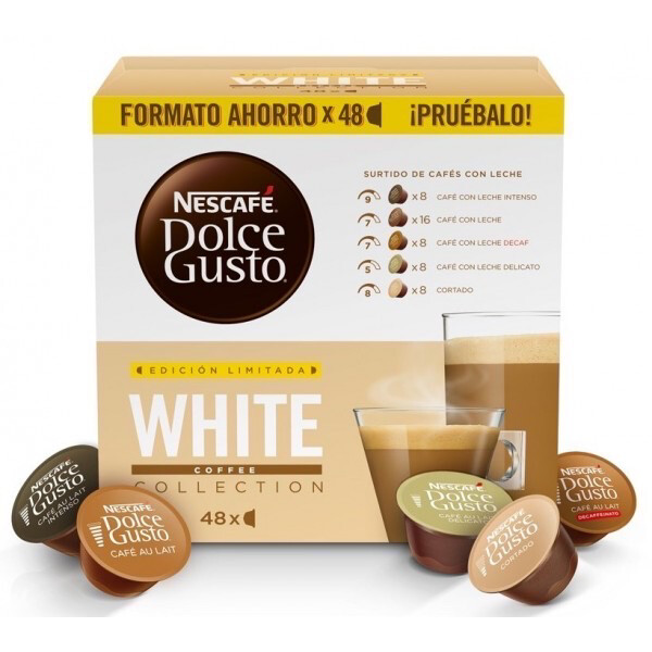 Nescafe Dolce Gusto Limited Edition White Collection x48 капсули