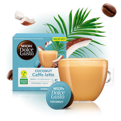 Nescafe Dolce Gusto Coconut Caffe Latte x12 капсули