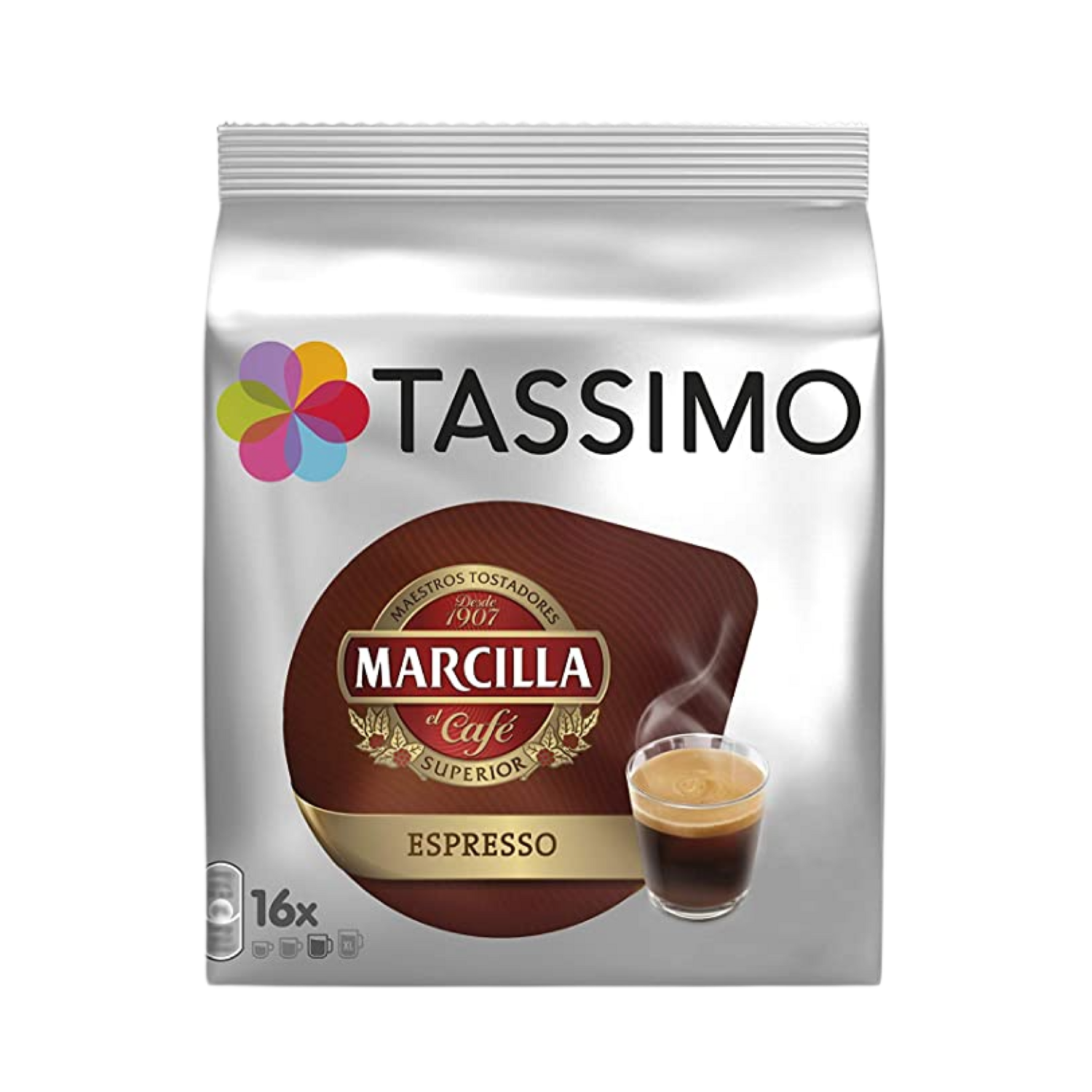 Tassimo Marcilla espresso x 16 капсули