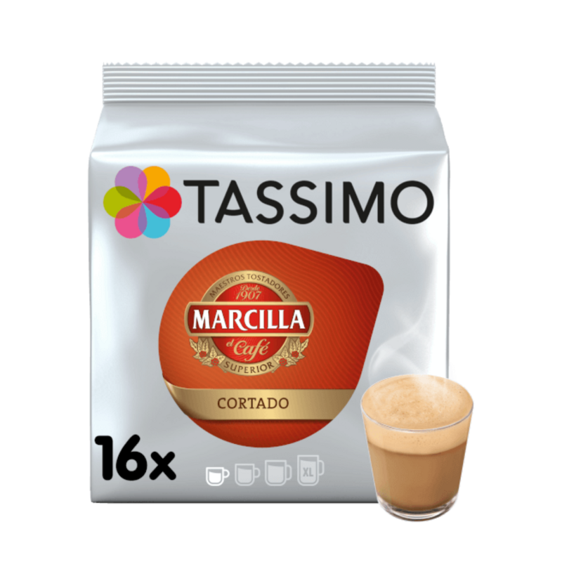 Tassimo Jacobs Marcilla Cortado Макијато x 16 капсули
