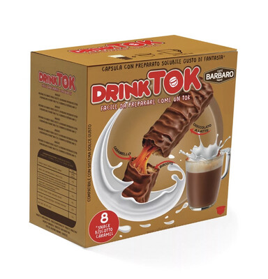 DrinkTok Dolce Gusto Hot Chocolate Twix inspired x8 капсули