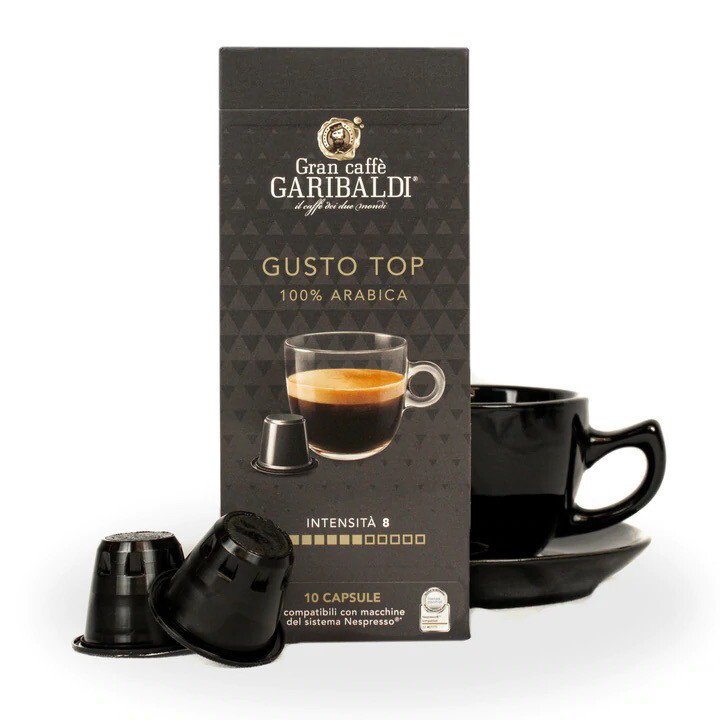 Garibaldi Nespresso Gusto TOP Arabica 10парчиња