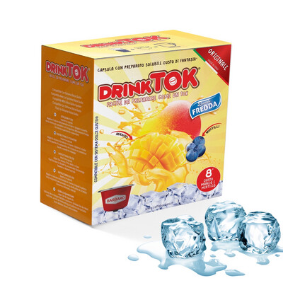 Drink Tok Dolce Gusto Боровинка-Манго леден овошен напиток х8