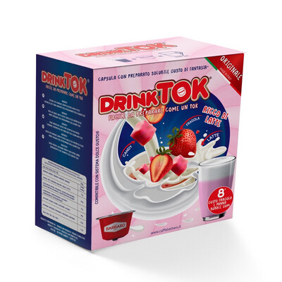DrinkTok Dolce Gusto Kids Latte Bubble Gum x8