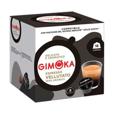 Gimoka Dolce Gusto espresso Vellutato Arabica x16