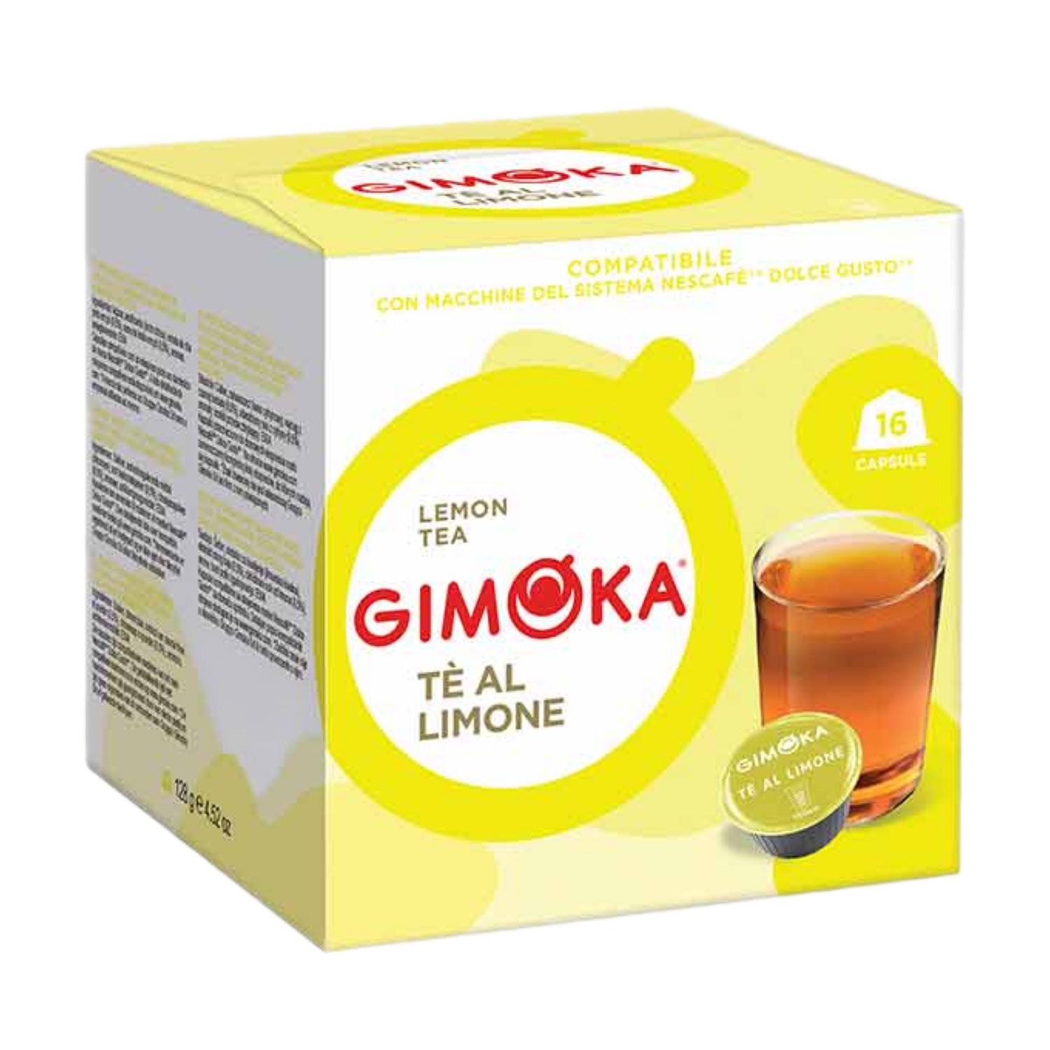 Gimoka Dolce Gusto Чај Лимон x16 капсули