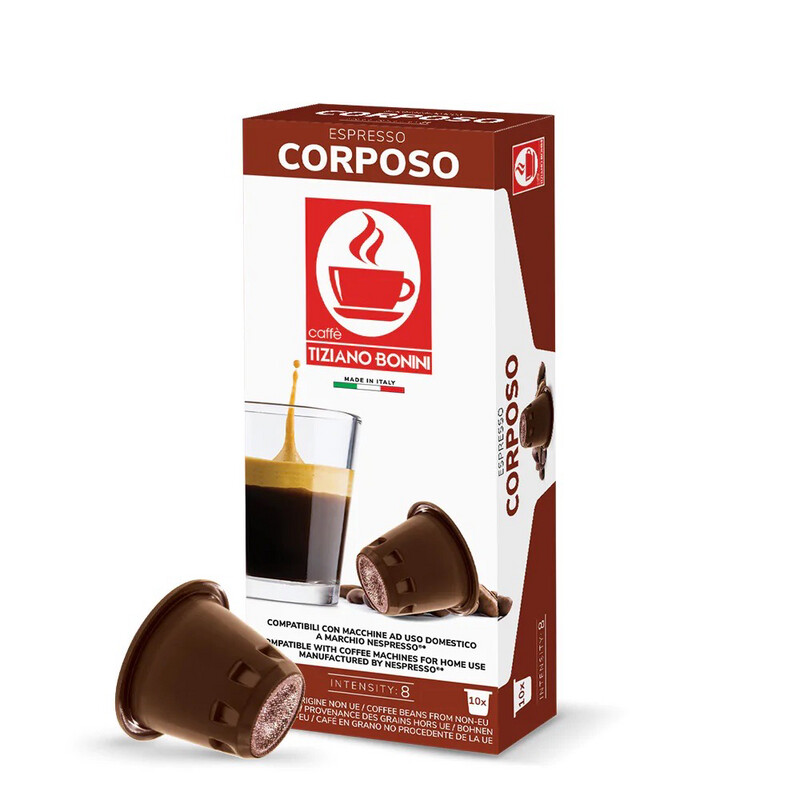 Tiziano Bonini Nespresso Corposo espresso 10пар.