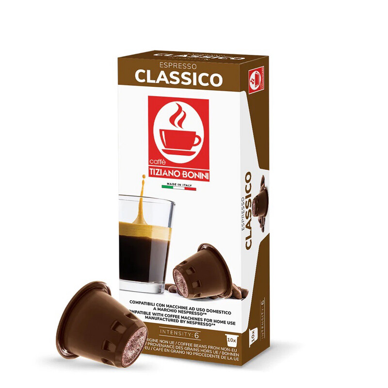 Tiziano Bonini Nespresso Classico espresso 10 пар.