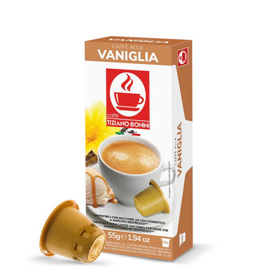 Bonini Nespresso 100% espresso со вкус на Ванила х10