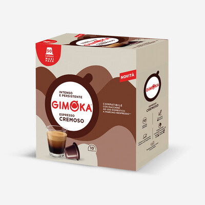 Gimoka Nespresso Cremoso Family pack espresso x50 капсули