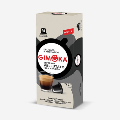Gimoka Nespresso Vellutato Family pack espresso x30 капсули