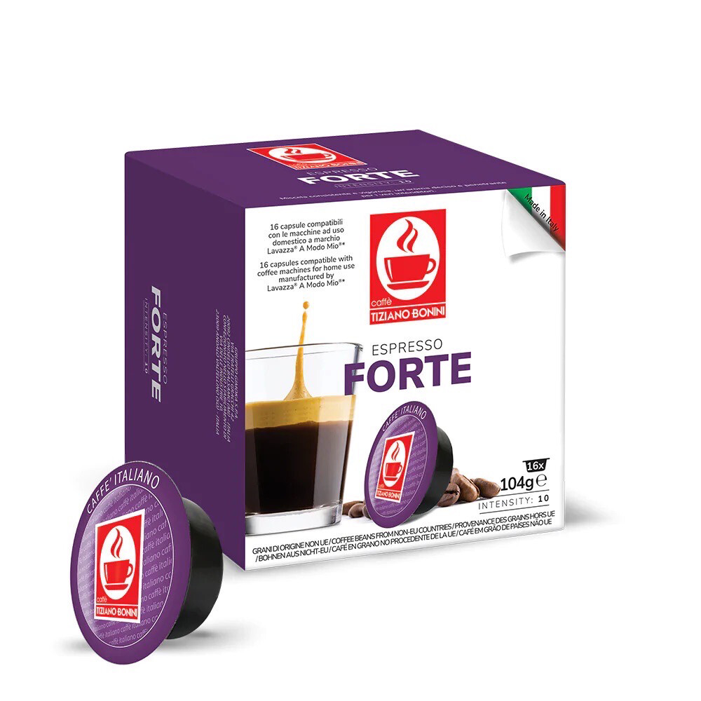 Bonini Modo Mio Forte espresso x16 капсули