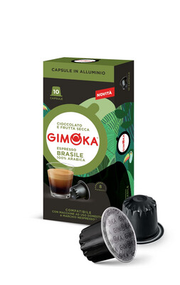 Gimoka Nespresso Alu Prime collection BRASILE x10