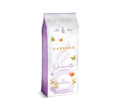 Carraro Arabica Decerato зрно 500 грама