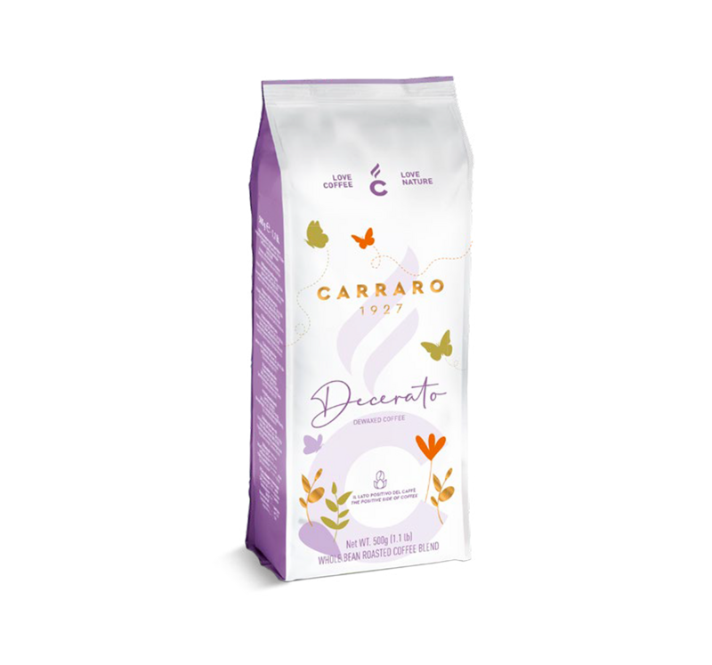 Carraro Arabica Decerato зрно 500 грама
