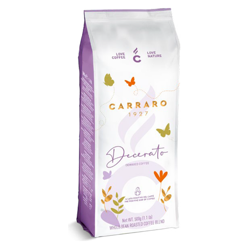 Carraro Arabica Decerato зрно 500 грама