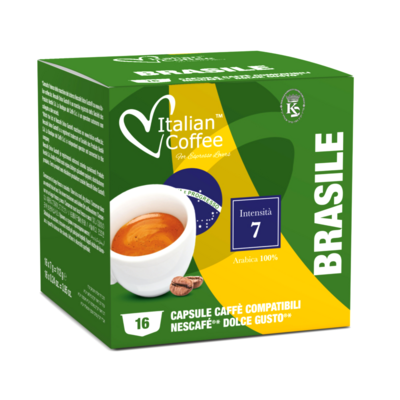 Italian Coffee™️ Dolce Gusto Brasile Arabica x16
