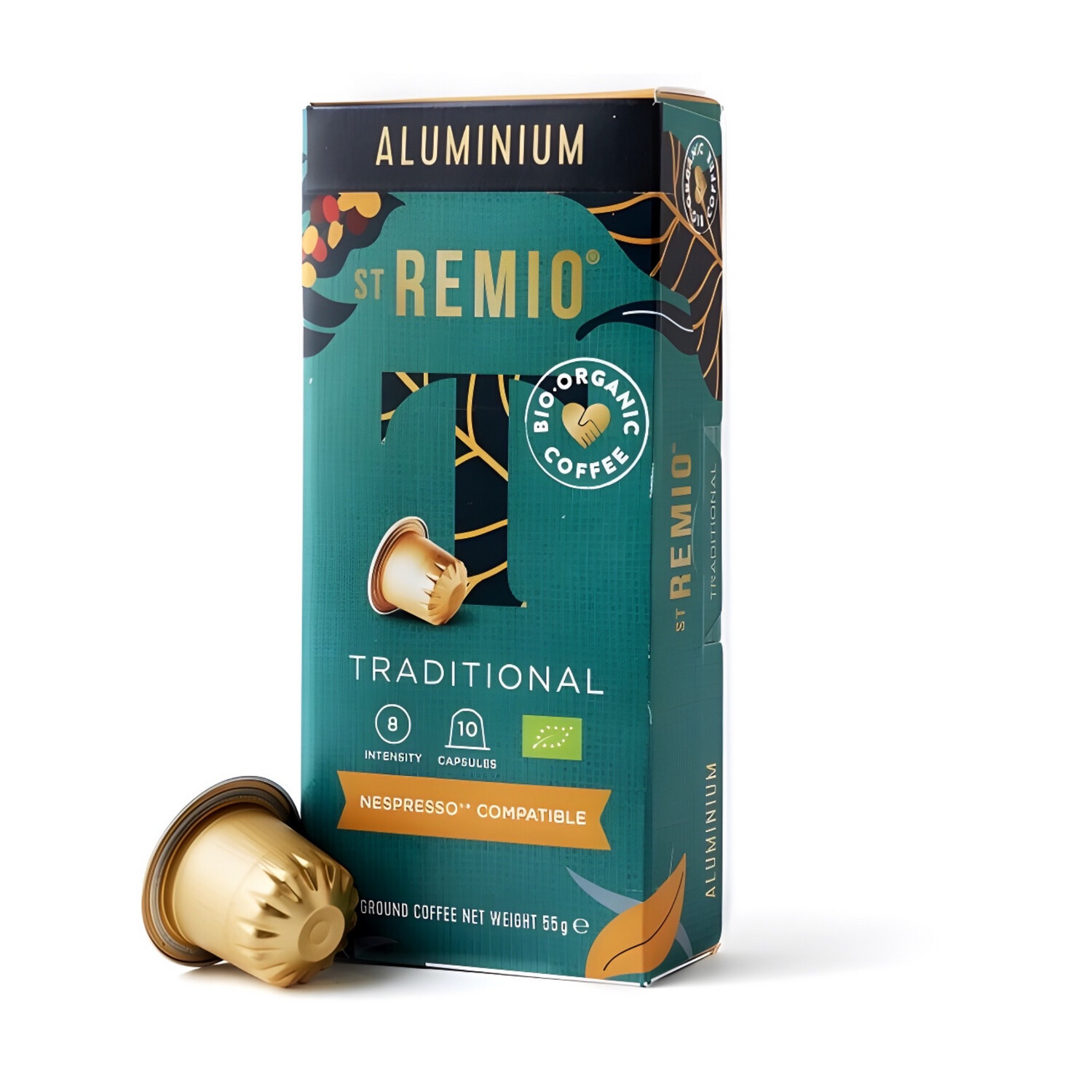 St. Remio Nespresso aluminum Traditional signature x10