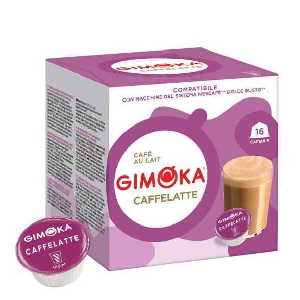 Gimoka Dolce Gusto Caffe Latte x16 капсули