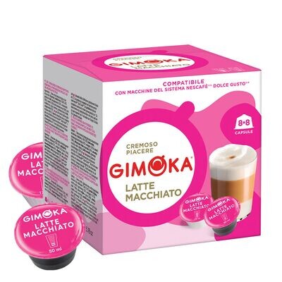 Gimoka Dolce Gusto Latte Macchiatto (8+8)  x16