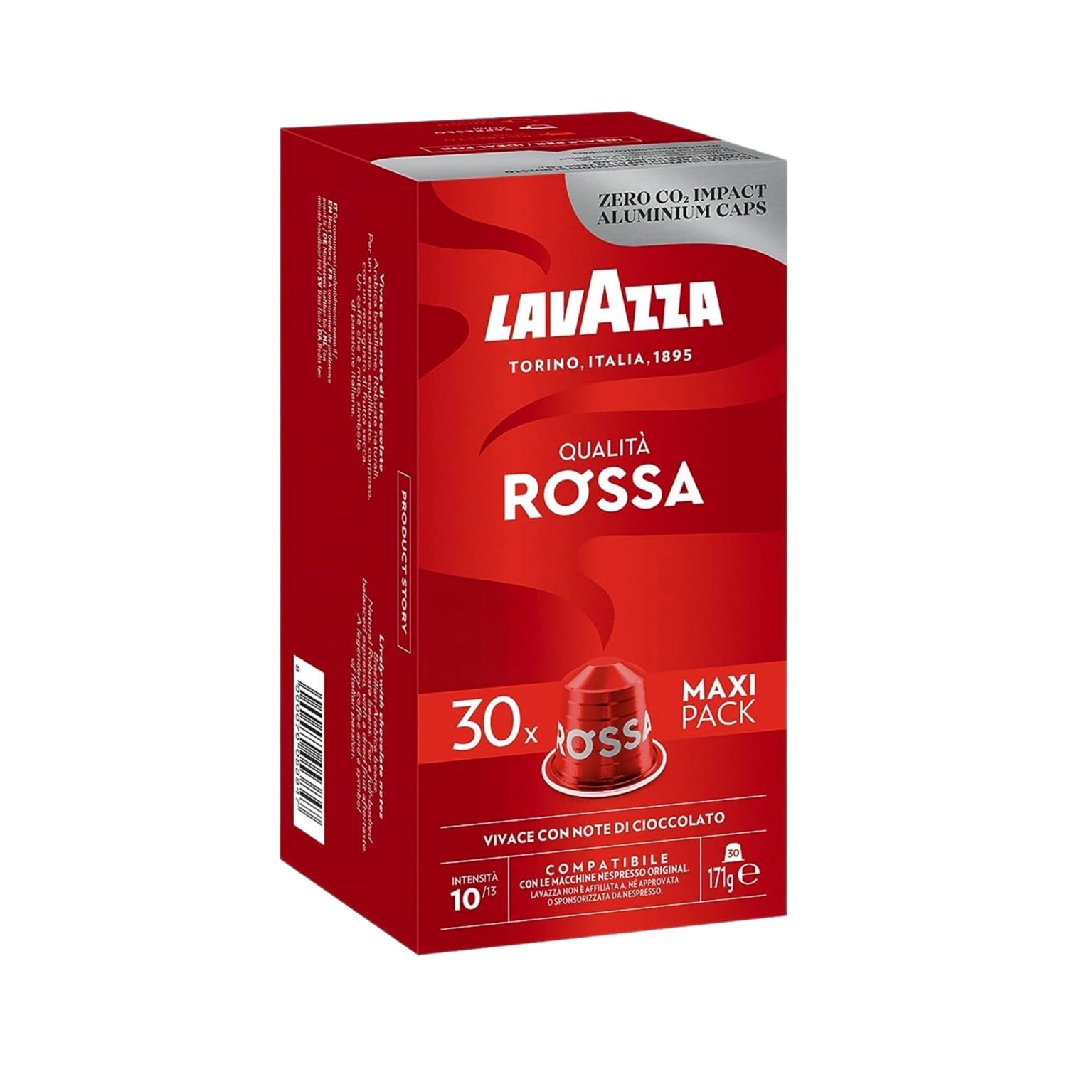 Lavazza Nespresso  Aluminium ROSSA x30 капсули